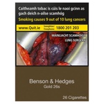 26 Benson & Hedges Gold Cigarettes